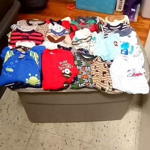 BIG BABY BOY SLEEP N PLAY LOT Size NEWBORN/3MONTHS! EXCELLENT CONDITION!